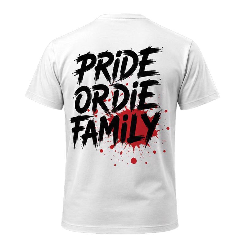 PRiDEorDiE Family V3 T-Shirt - white